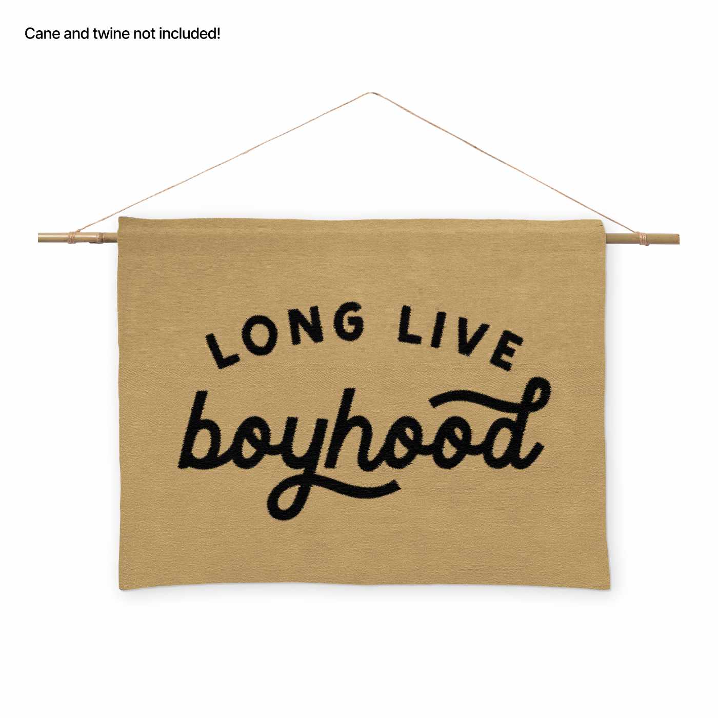 Long Live Boyhood Woven Tapestry