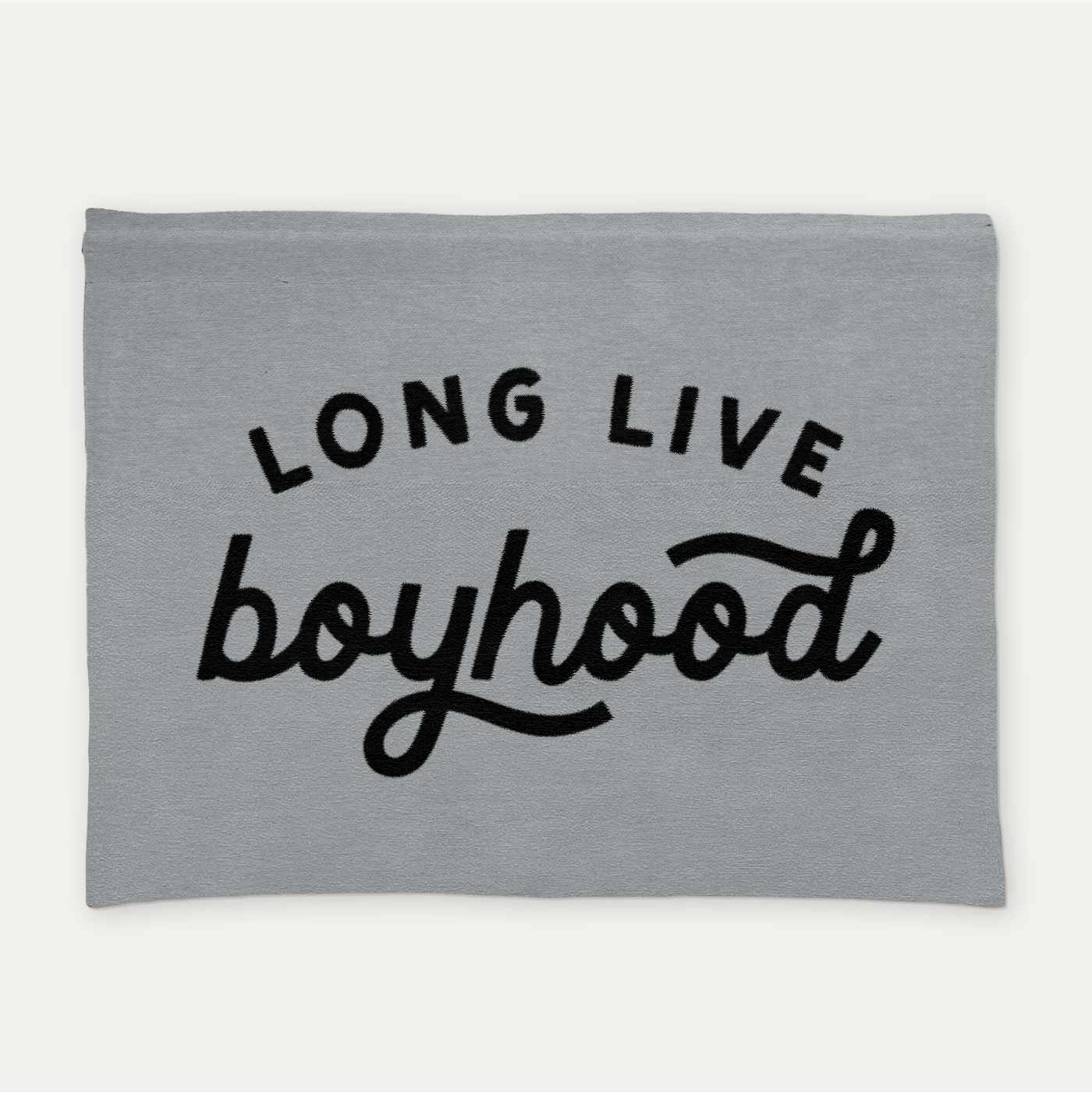Long Live Boyhood Woven Tapestry