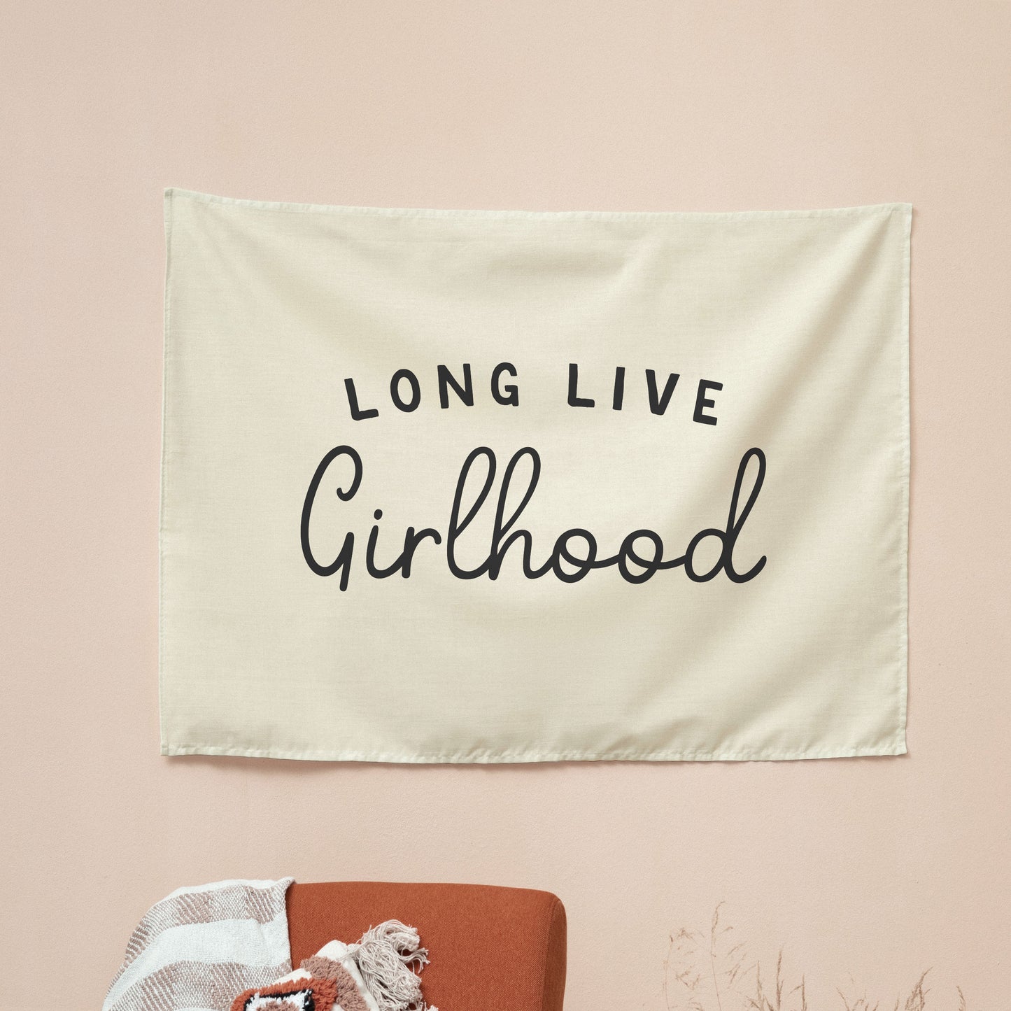 Long Live Girlhood Tapestry
