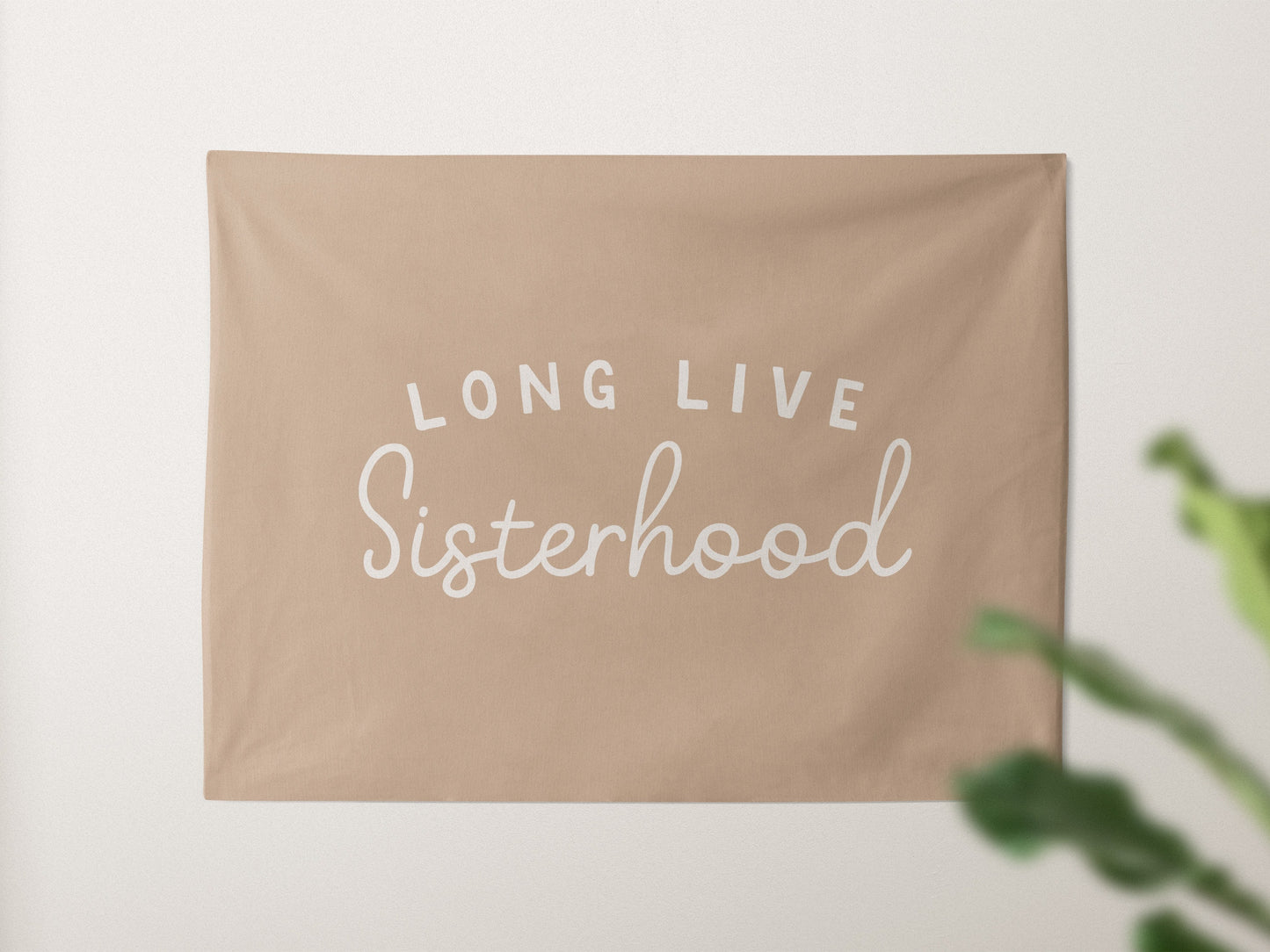 Long Live Sisterhood Tapestry