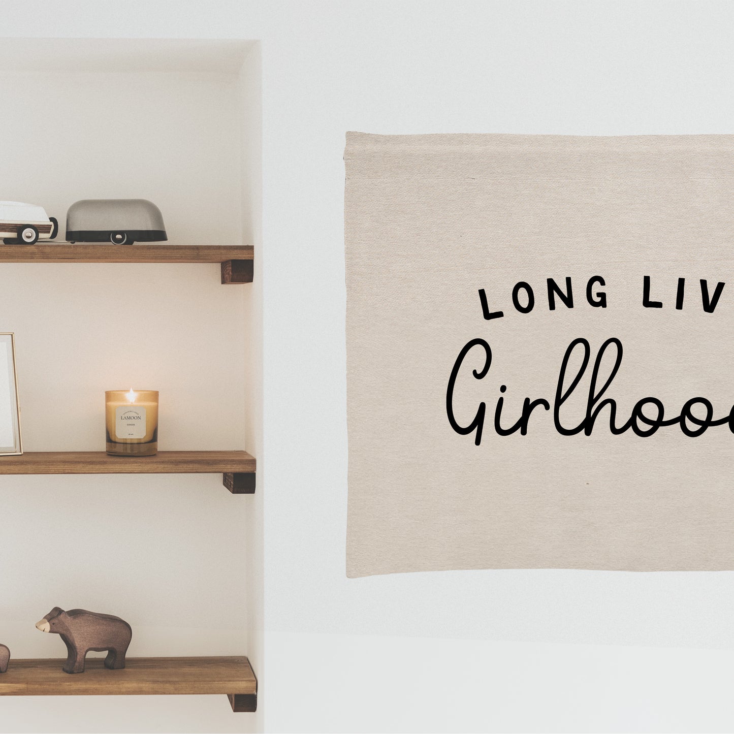 Long Live Girlhood Woven Tapestry