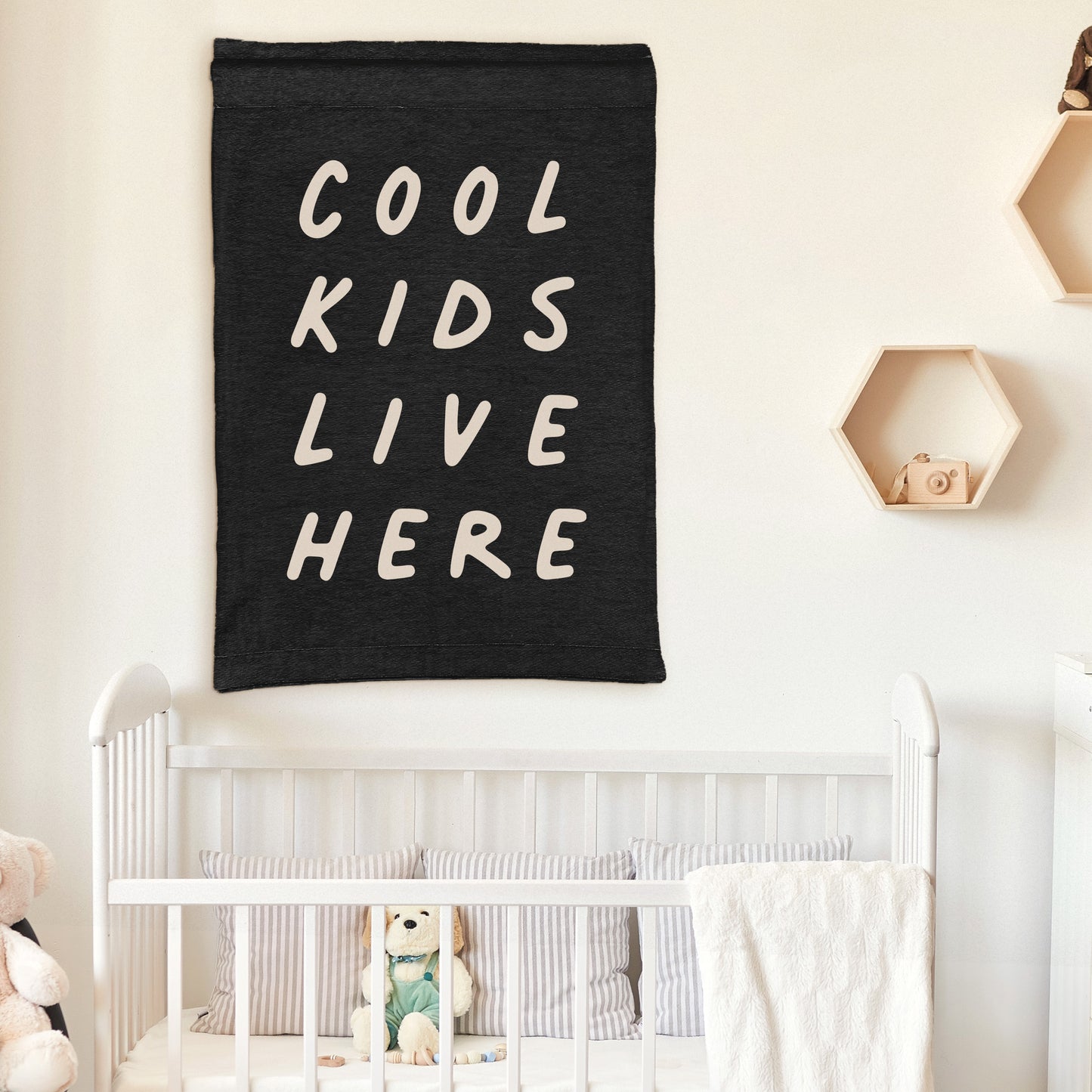 Cool Kids Live Here Woven Tapestry