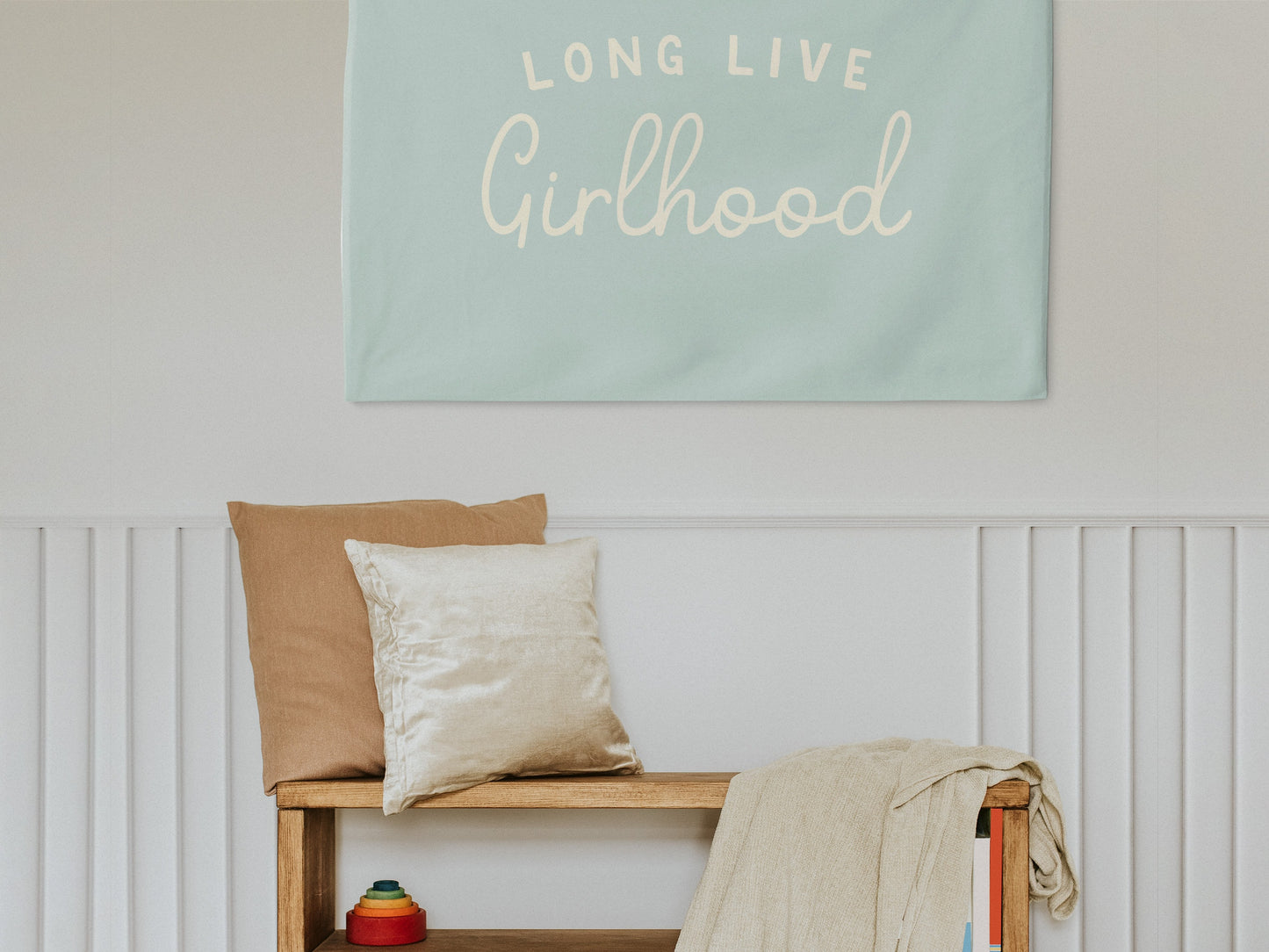Long Live Girlhood Tapestry