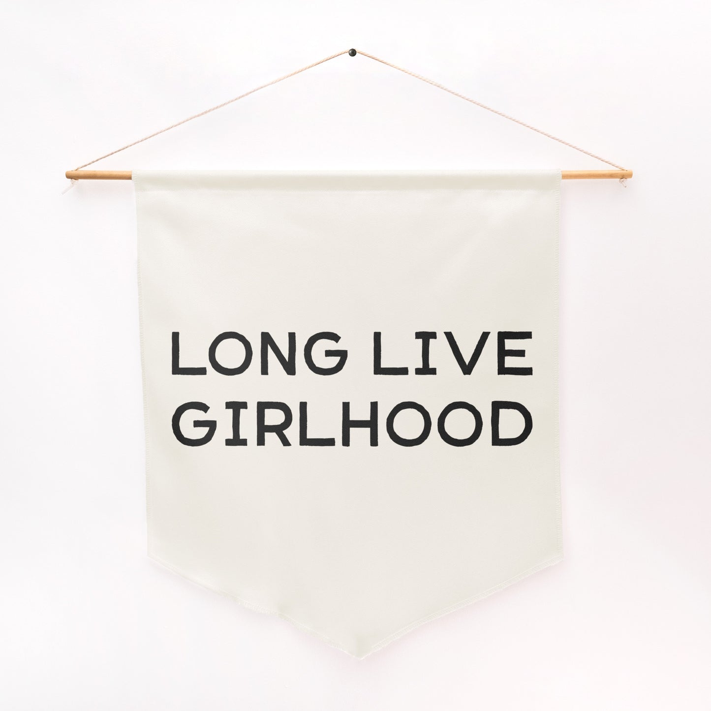 Long Live Girlhood Nursery Banner