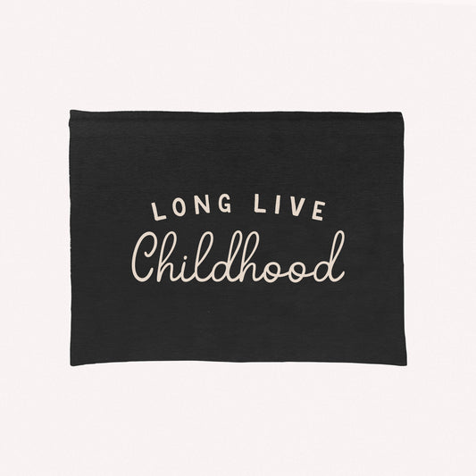 Long Live Childhood Woven Tapestry