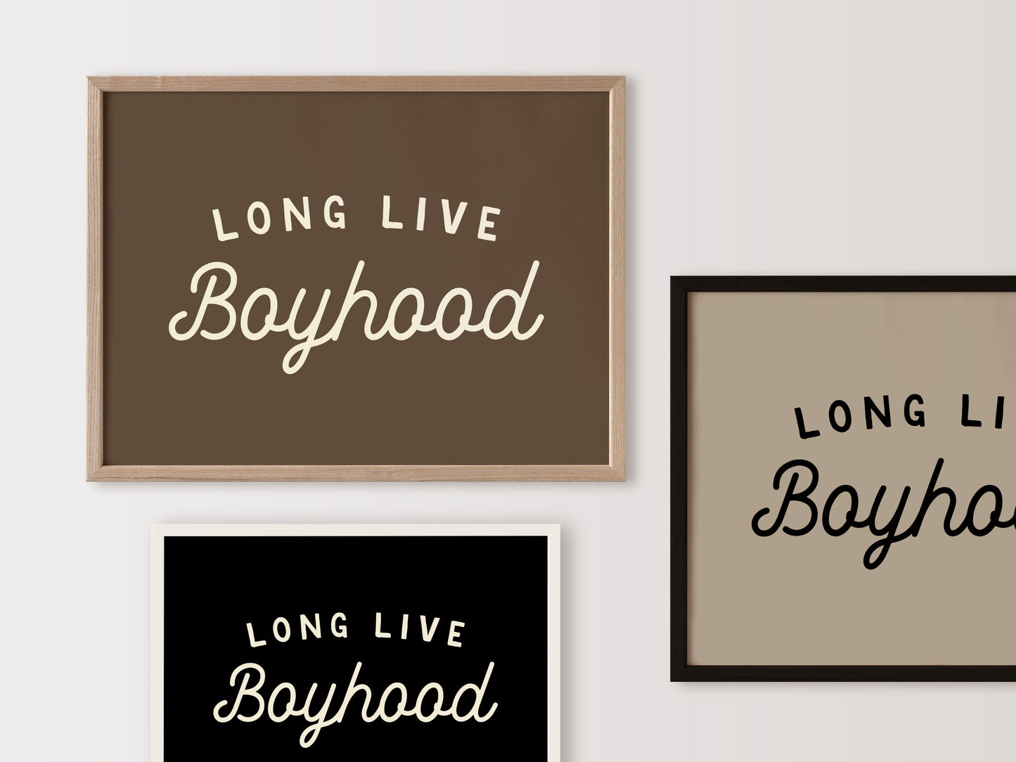 Long Live Boyhood Art Print